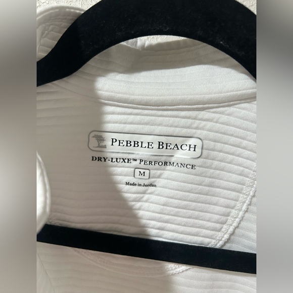 Pebble Beach Mixed Media Quilted Full Zip Up - Picture 3 of 4